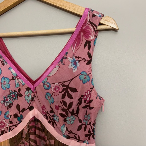 VINTAGE United Colours of Benetton Dress 90s 2000s Y2K VTG - Picture 5 of 16